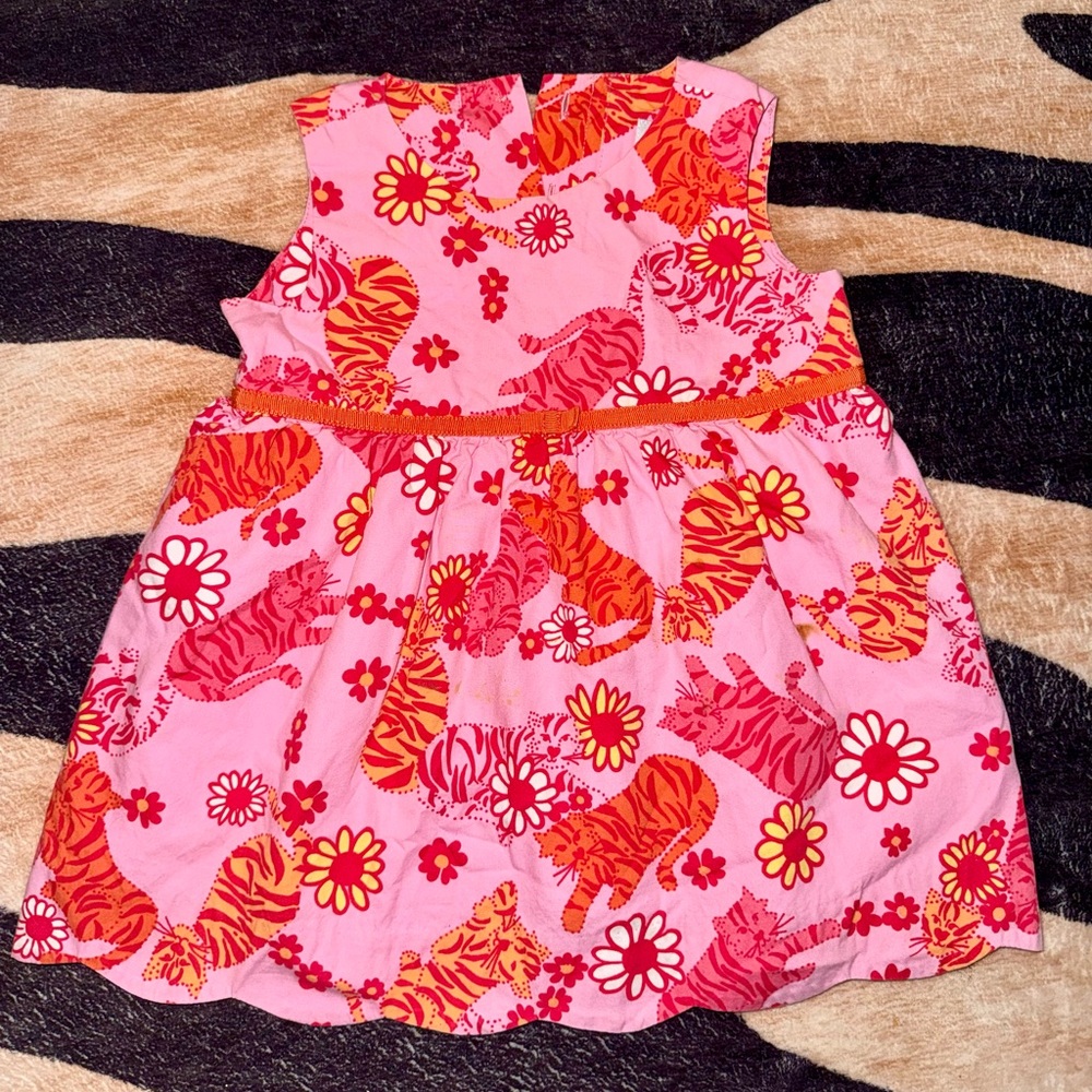 Lilly Pulitzer Pink and Orange Dress